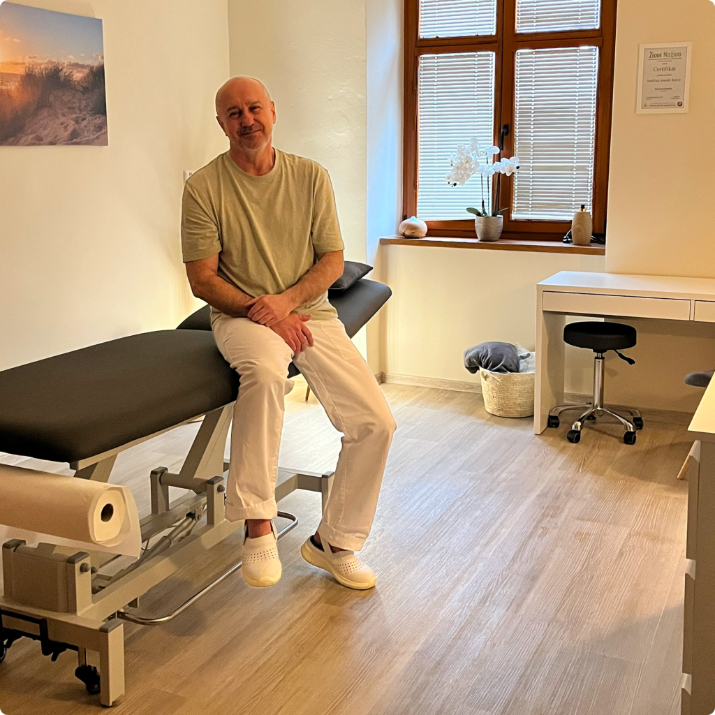 Richard Hrabalík, masér NAVA Relax